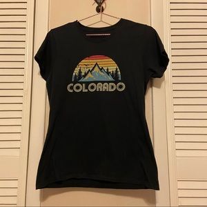 Women's Colorado Mountain Tee Shirt